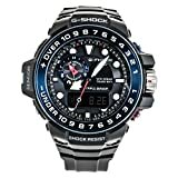 Casio Herren Digital Quarz Uhr mit Resin Armband GWN-1000B-1BER