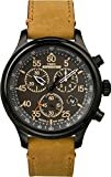 Timex Herren Analog Quarz Uhr mit Leder Armband TW4B12300
