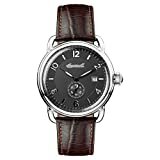 Ingersoll Herren Analog Quarz Uhr mit Leder Armband I00801
