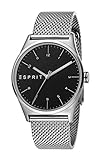 Esprit Herren Analog Quarz Uhr mit Edelstahl Armband ES1G034M0065
