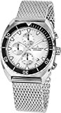 JACQUES LEMANS Herrenuhr Serie 200 Metallband massiv Edelstahl Chronograph 1-2041F