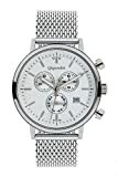 Gigandet Classico Herren Uhren Chronograph Quarz Analog mit Metallarmband G6-011