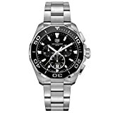 TAG Heuer Aquaracer Herren-Armbanduhr 43mm Armband Edelstahl + Gehäuse Saphirglas Batterie CAY111A.BA0927