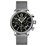 Ingersoll Herren Analog Quarz Uhr mit Edelstahl Armband I02901