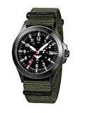 KHS Black Platoon Titan Herrenuhr Natoband Oliv BPT.NO