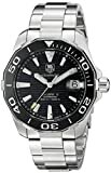 TAG Heuer Herrenuhr WAY211A.BA0928 Aquaracr Analoganzeige Schweizer Automatik Silber, Silber, Armband