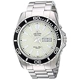 Orient Herren Analog Automatik Uhr mit Edelstahl Armband FEM75005R9