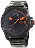 Hugo Boss Orange Herren Analog Quarz Armbanduhr mit Edelstahlarmband