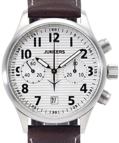 Junkers Herren-Chronograph Wellblech JU52